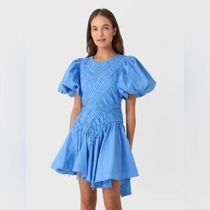 ✨ Aje Wisteria Mini Dress – Mist Blue ✨